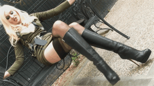 Dangerous Temptation - Beneath My Leather Boots - Goddess Celine